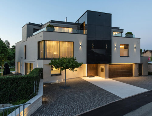 Ausgezeichneter Fenster- u. Fassadenbau für exklusive Villen-Architektur.